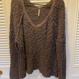 Cute oversized sweater from free people
